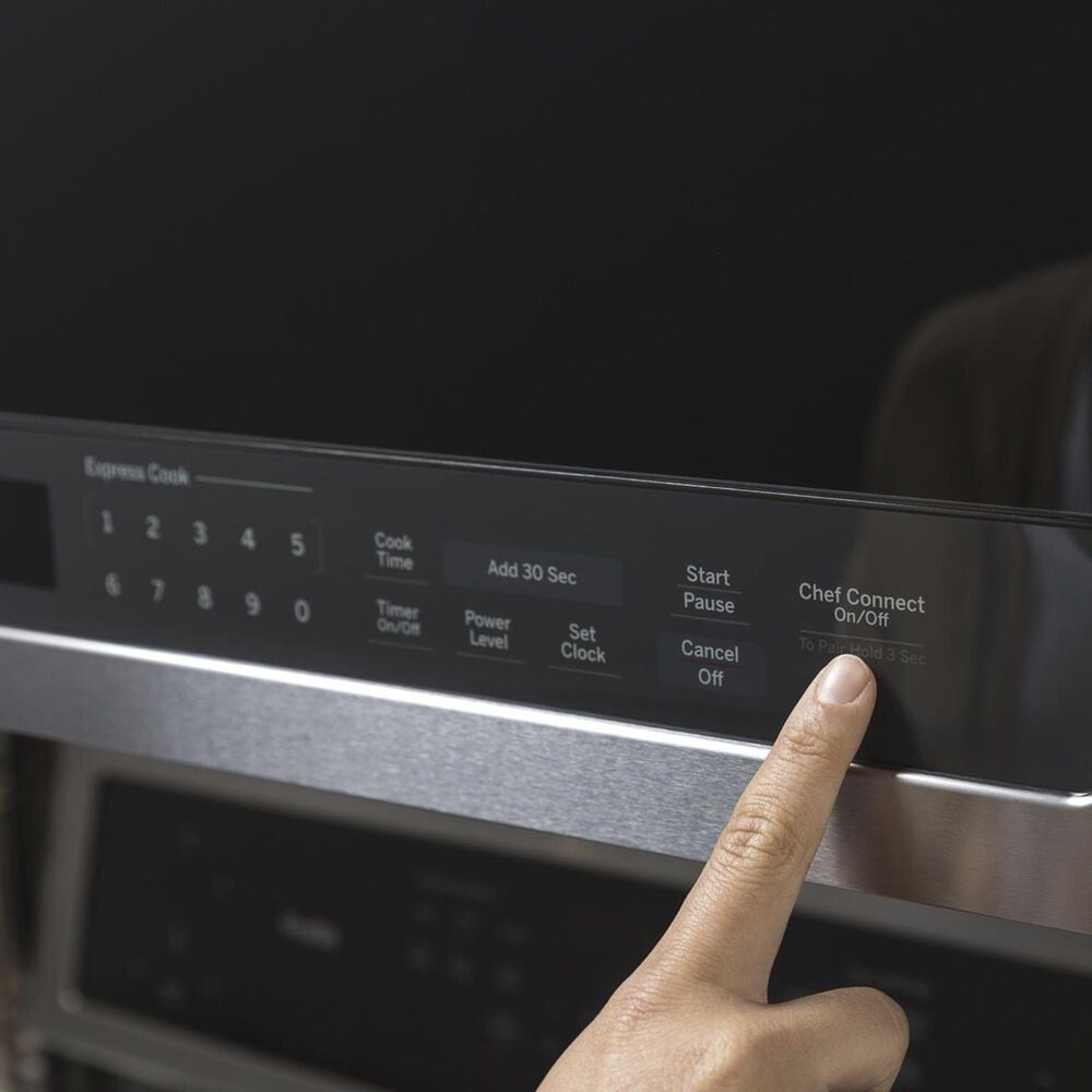 GE Profile 2.1 Cu. Ft. Over the Range Microwave with Sensor in Stainless Steel, , large
