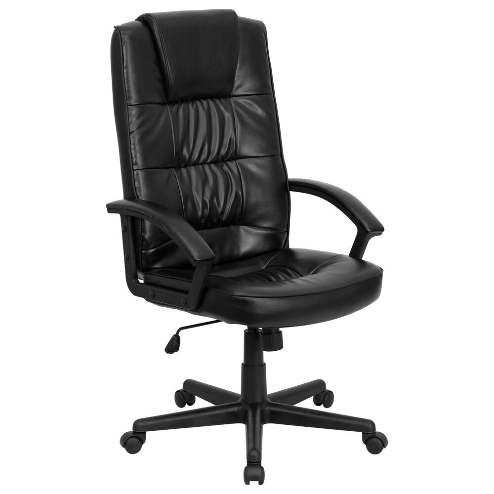 Flash Furniture Executive Swivel Chair in Black, , large