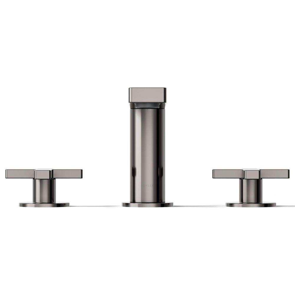 Kohler Composed Widespread Bathroom Sink Faucet with Cross handles in Vibrant Titanium, , large