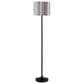 Adesso Elodie Floor Lamp in Black, , large