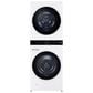 LG Single Unit WashTower with Center Control 5.0 cu. ft. Front Load Washer and 7.8 cu. ft. Electric Ventless Heat Pump Dryer in White, , large