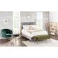 Lumisource Chloe Storage Bench in Green/Gold, , large
