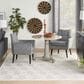 Nourison Versatile 9" x 12" Ivory and White Indoor/Outdoor Area Rug, , large