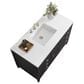 James Martin Vanities Myrrin 48" Vanity in Carbon Oak with 3 cm White Zeus Quartz Top, , large