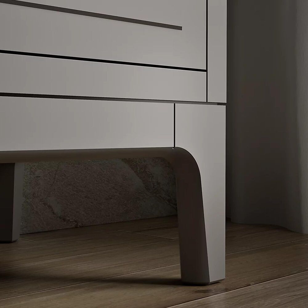 Kohler Seer 36" Single Bathroom Vanity in Mohair Grey with 3 cm Pure White Quartz Top and Rectangular Sink, , large