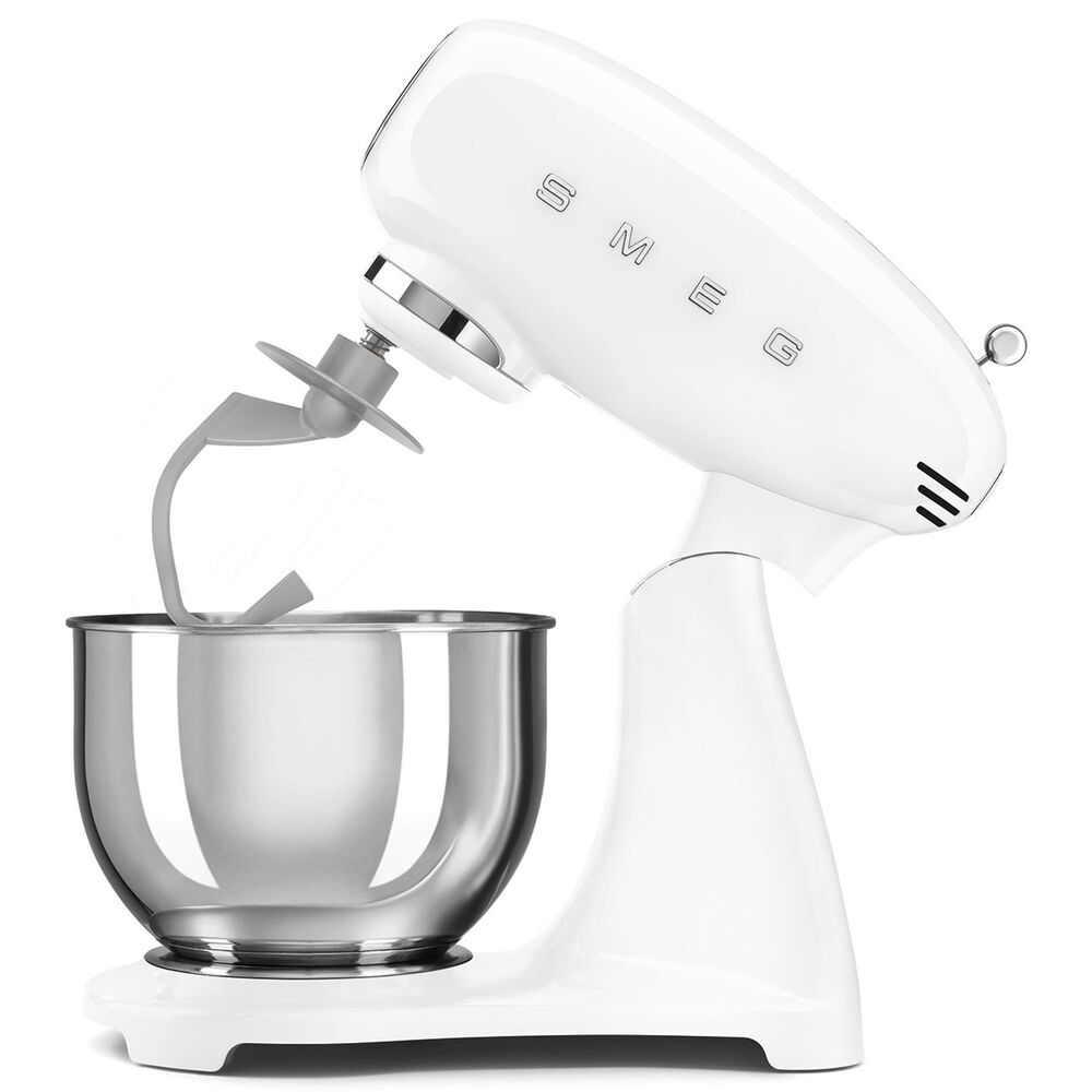 SMEG 5-Quart 50&#39;s Retro Style Stand Mixer in White, , large