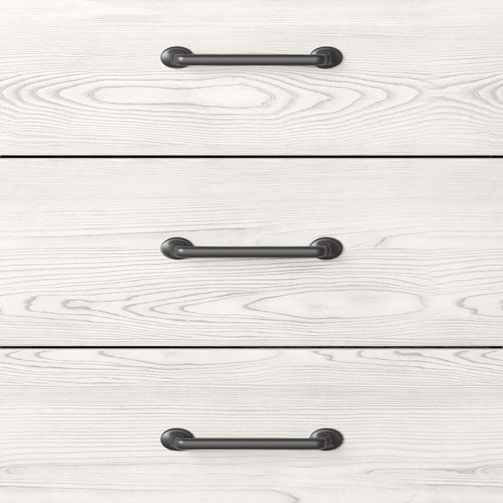 Ashley Gerridan 3 Piece Full Bedroom Set in White and Gray, , large