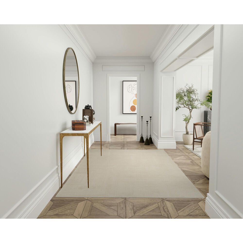 Nourison Sustainable Trends 6&#39; x 9&#39; Ivory Area Rug, , large