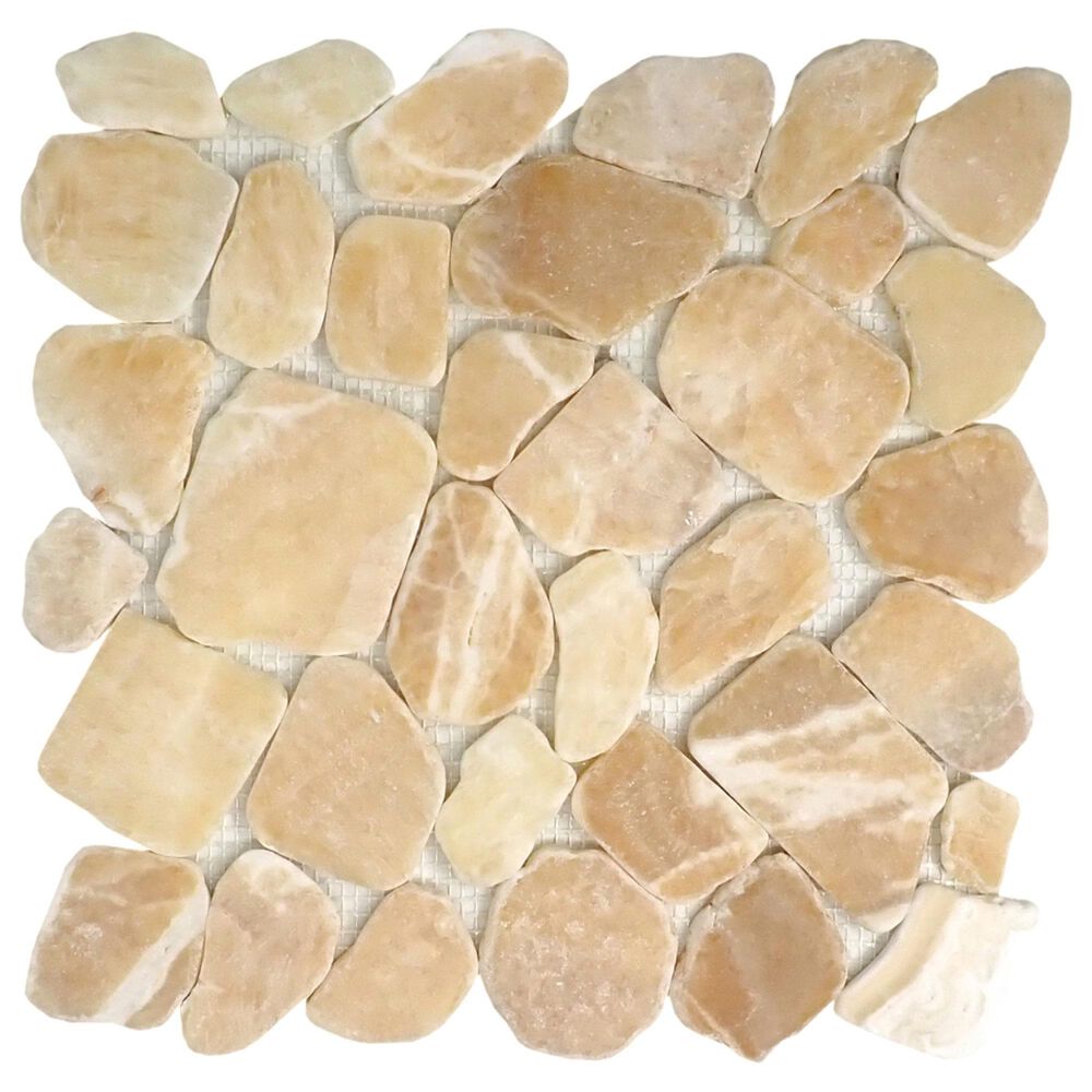 Emser Opuscar Sunrise 12" x 12" Honed Natural Stone Mosaic Sheet, , large