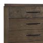 Urban Home Broderick 5-Drawer Chest in Wild Oats Brown, , large