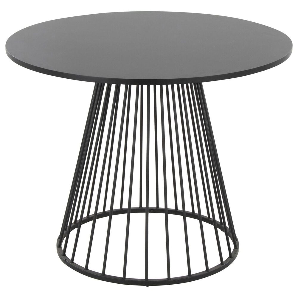 LumiSource Canary Dining Table in Black - Table Only, , large