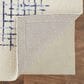 Feizy Maddox 3"6" x 5"6" Ivory and Navy Area Rug, , large