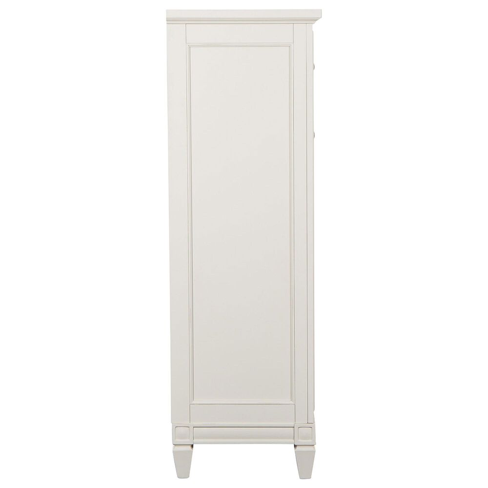 Nicolette Home Willowbrook 5-Drawer Chest in Egg Shell White, , large