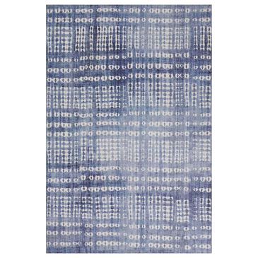 Novogratz Bolt 5" x 7"6" Blue Area Rug, , large