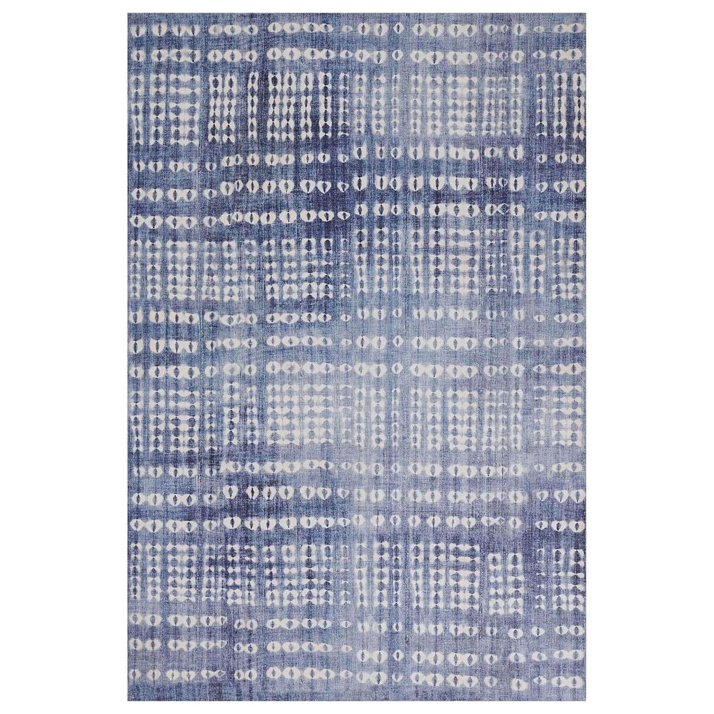 Novogratz Bolt 5" x 7"6" Blue Area Rug, , large