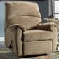 Ashley Nerviano Manual Zero Wall Recliner in Mocha, , large