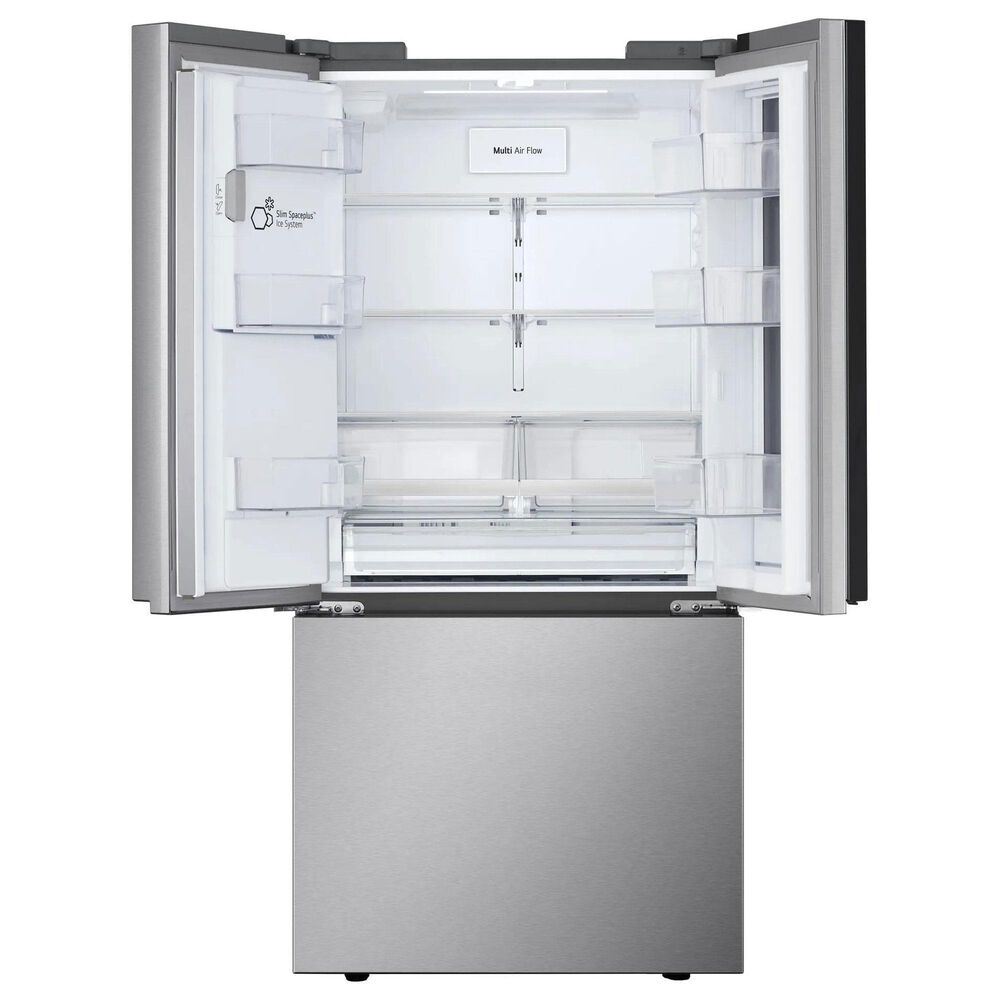 LG 25 Cu. Ft. Standard-Depth French Door Refrigerator in Stainless Steel, , large
