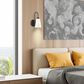 Golden Lighting Neela 1-Light Wall Sconce in Matte Black, , large