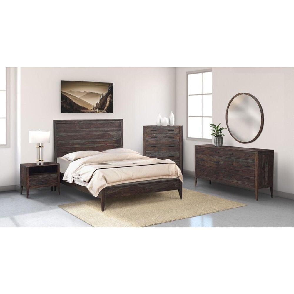Porter Design Fall River Mirror in Black Walnut, , large
