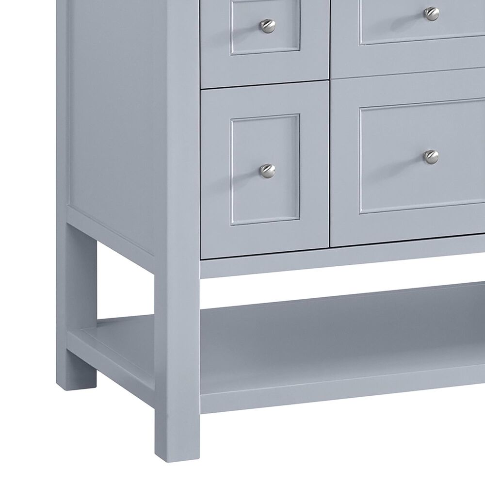 James Martin Vanities Breckenridge 72" Double Bathroom Vanity in Serenity Blue with 3 cm Eternal Jasmine Pearl Silestone Top, Rectangular Sinks and FreePower Wireless Charger, , large