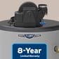 GE Appliances RealMAX Choice 50-Gallon Short Natural Gas Power Vent Low-NOx Water Heater in Gray, , large