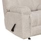 Ashley Hoyne Park Manual Rocker Recliner in Cobble Stone, , large