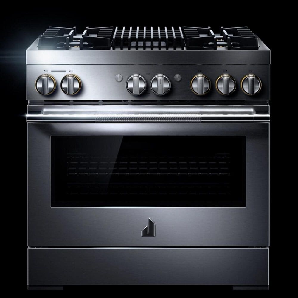 JennAir Rise 36" Professional Range with Gas Grill in Stainless Steel