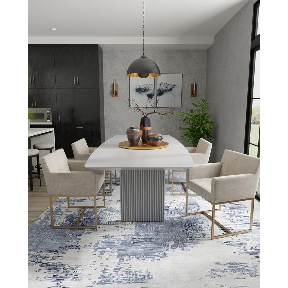 Feizy Zarah 10&#39; x 14&#39; Light Blue Area Rug, , large
