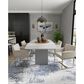 Feizy Zarah 10" x 14" Light Blue Area Rug, , large