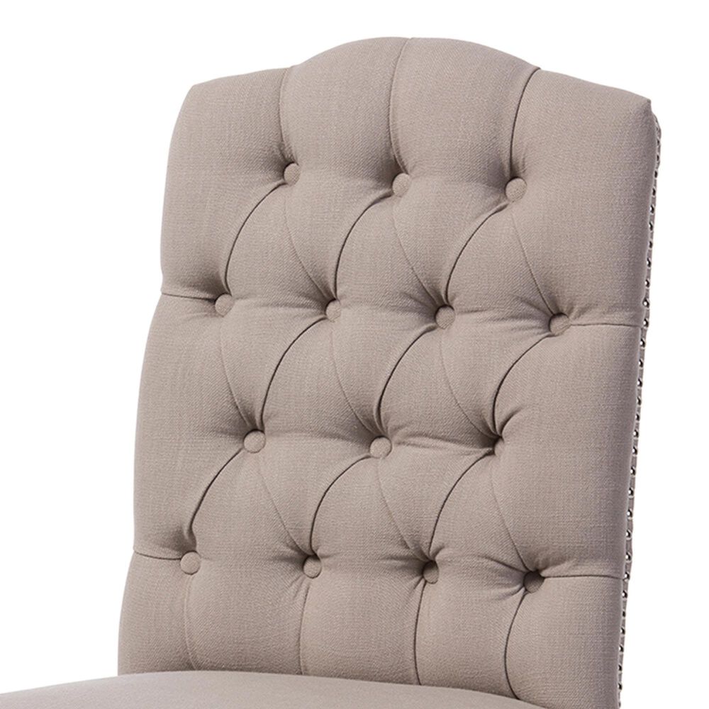 Baxton Studio Hudson Side Chair in Weathered Oak, , large