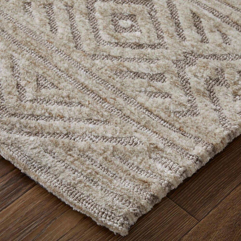Feizy Colton 3&#39;6&quot; x 5&#39;6&quot; Brown Area Rug, , large