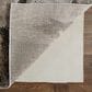 Feizy Vancouver 4" x 6" Charcoal and Beige Area Rug, , large