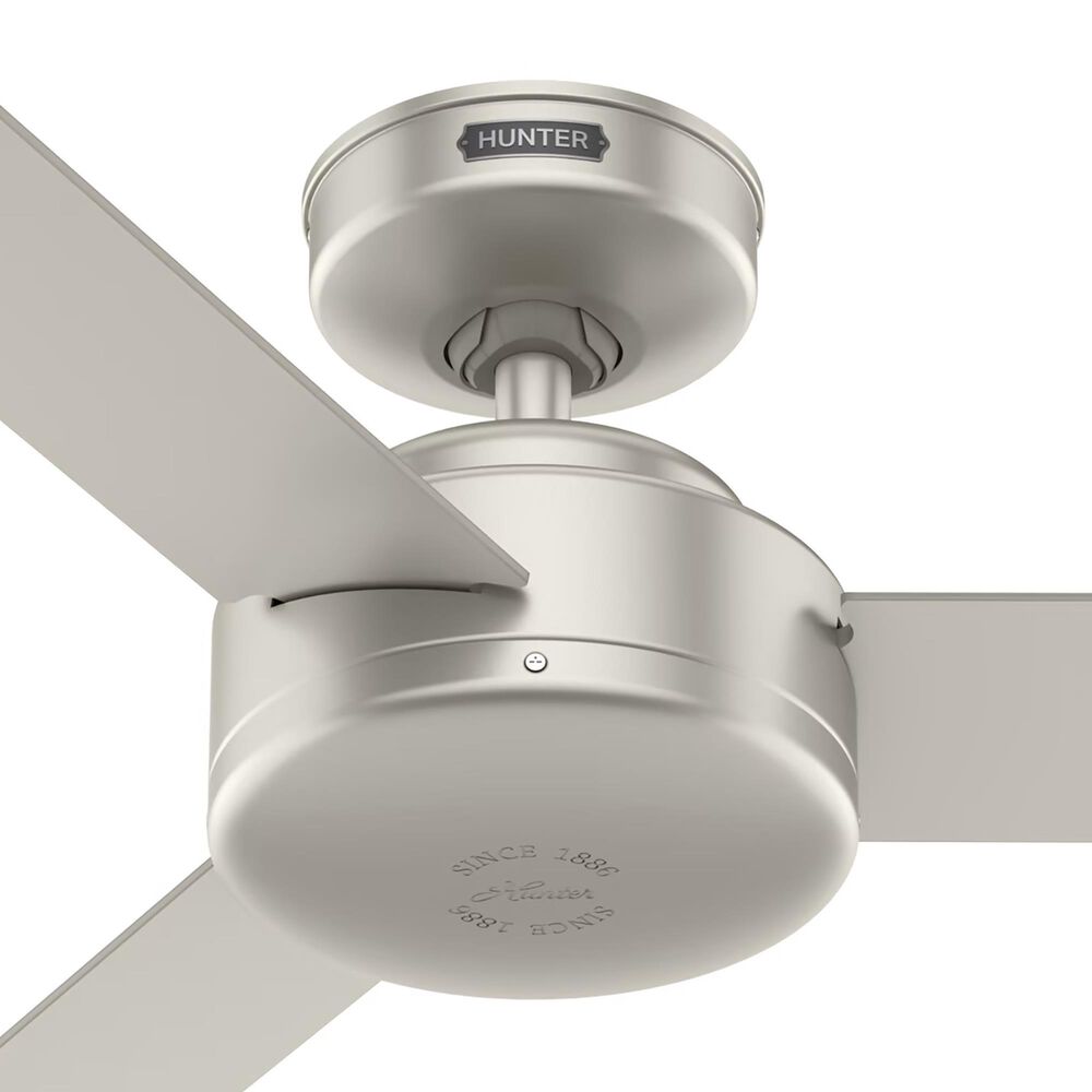Hunter Presto 44&quot; Ceiling Fan in Matte Nickel, , large
