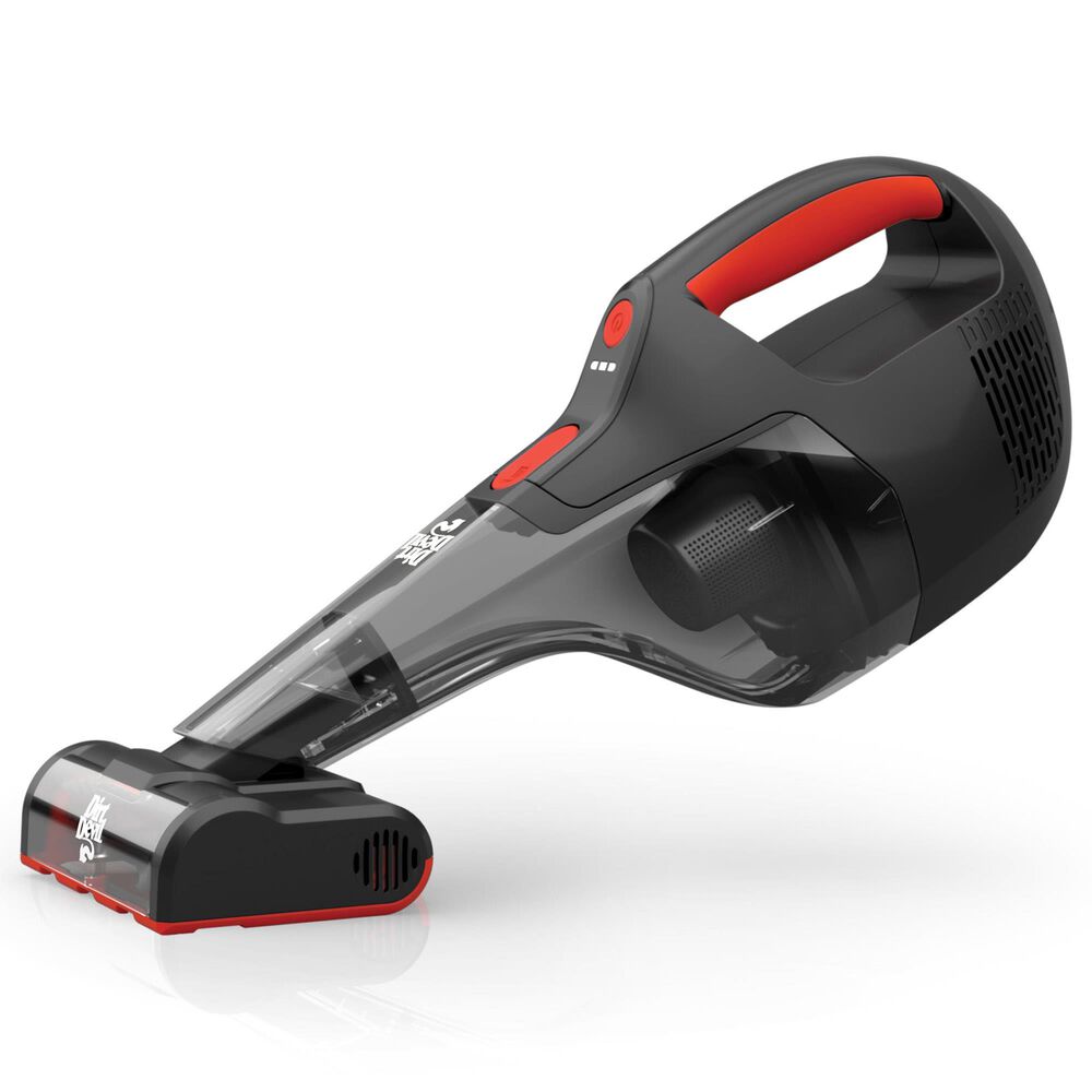 Dirt Devil Deep Clean+ 16V Hand Vacuum with Motorized Pet Tool in Black and Red, , large