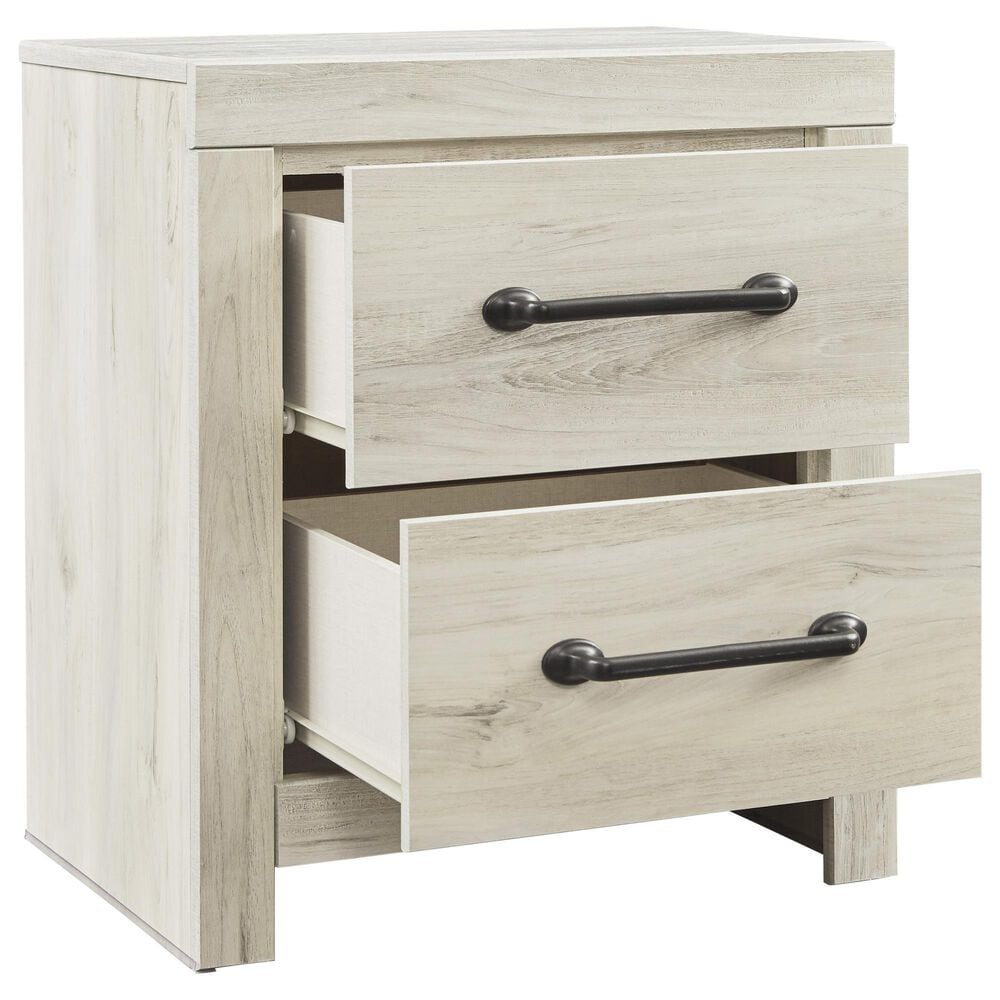Ashley Cambeck 4 Piece Panel King Bedroom Set in Whitewash, , large