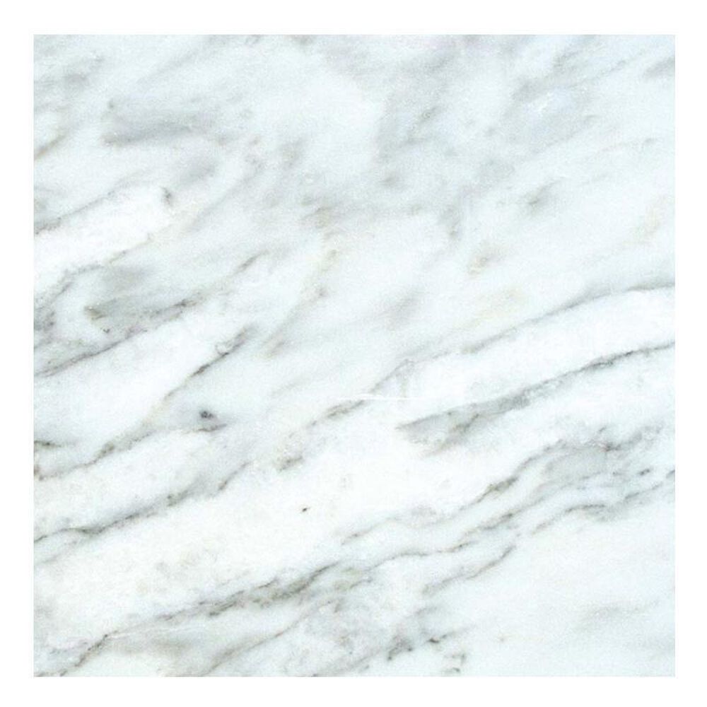 MS International Marble Arabescato Carrara 12" x 12" Polished Natural Stone Tile, , large