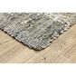 Oriental Weavers Aspen Shag Distressed 530J9 7"10" x 10"10" Gray Area Rug, , large