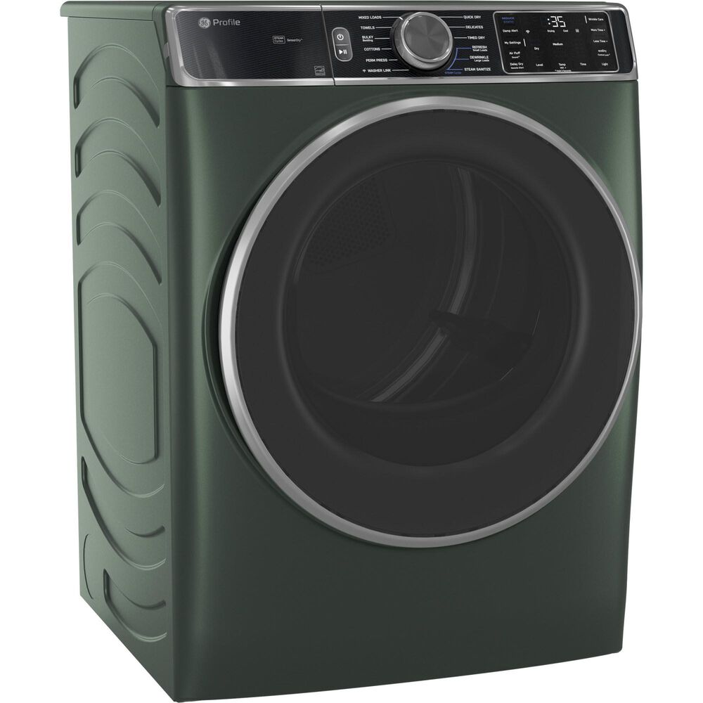 GE Profile 7.8 Cu. Ft. Smart Front Load Gas Dryer in Jade Green, , large