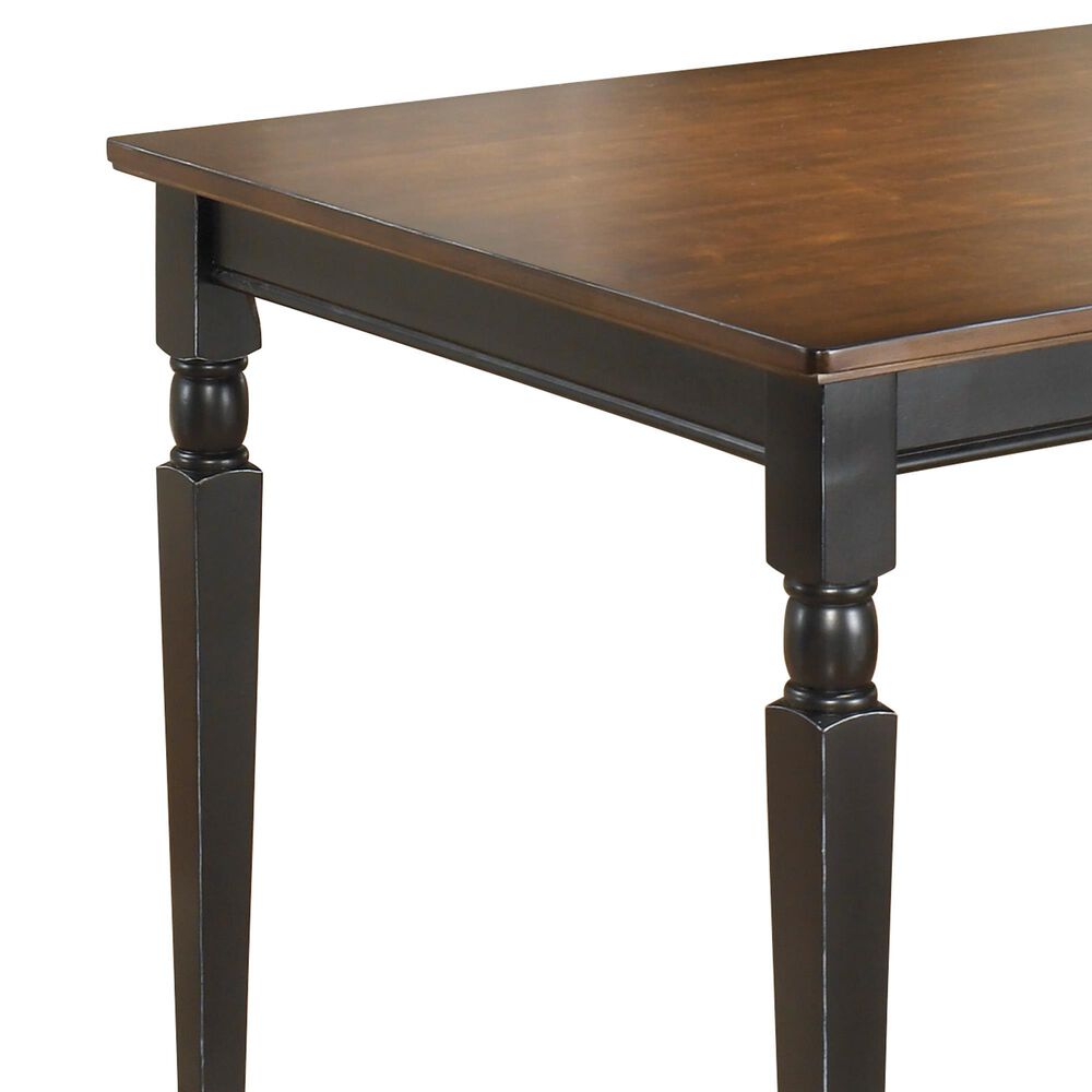 Ashley Owingsville 5-Piece Dining Set in Black and Brown, , large