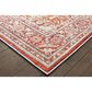 Oriental Weavers Pandora 1501U 9"10" x 12"10" Grey and Orange Area Rug, , large