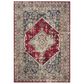 Safavieh Monaco MNC257A 5"1" x 7"7" Ivory and Red Area Rug, , large