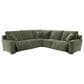 MotoMotion 5-Piece Power Reclining Sectional in Gimlet Moss, , large