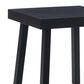 Linon Home Decor Holland Aluminum Side Table in Black, , large