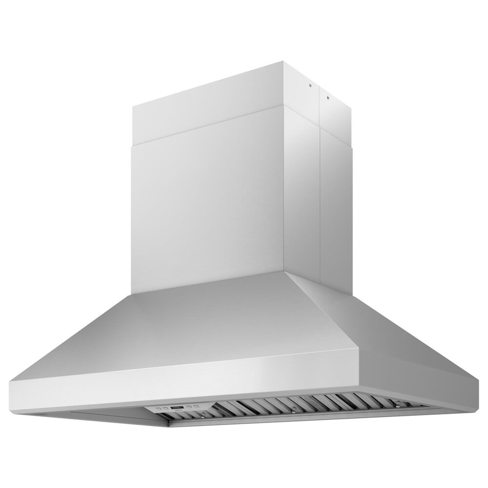 Zephyr Titan 48" Externally Vented Island Range Hood with TruHue in Stainless Steel, , large