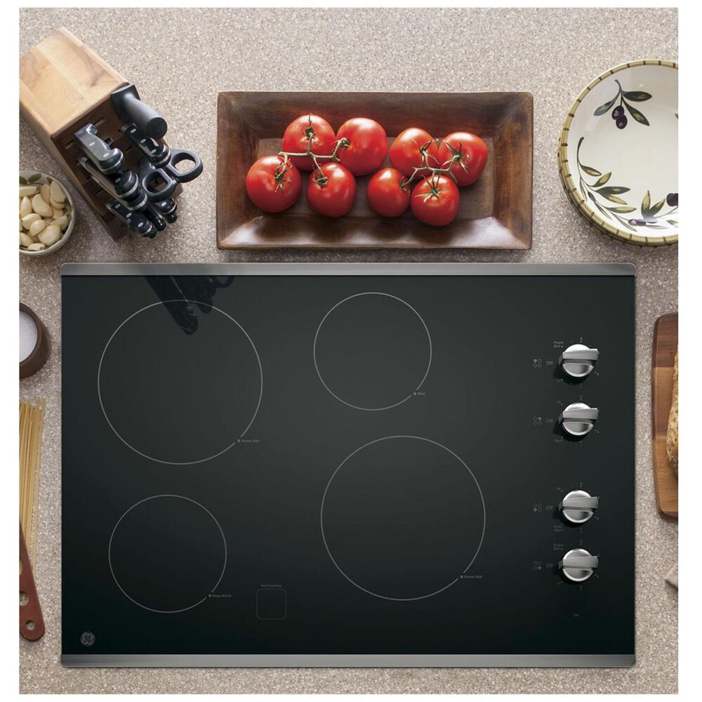 GE Appliances 30&quot; Electric Cooktop, , large