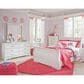 Ashley Anarasia 4 Piece Full Bed Room Set in White, , large