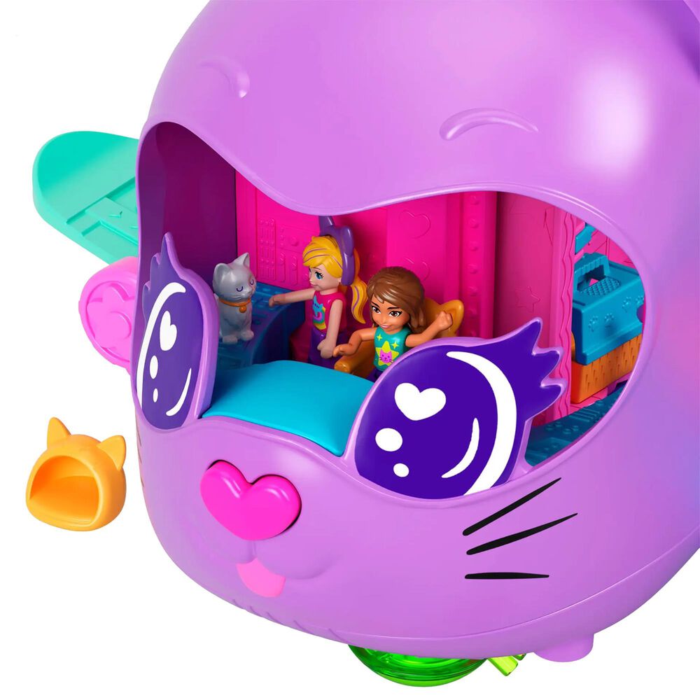 Polly Pocket Kitty Airways Set in Multicolor, , large
