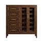Intercon Marlow 5-Drawer Gentlemans Chest in Sable, , large