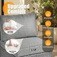HOMLUX 11-Piece Patio Sectional Set in Dark Gray, , large