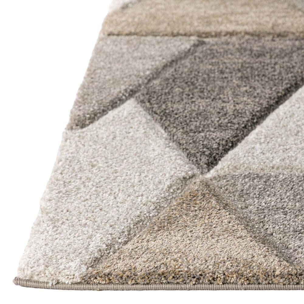 Dalyn Rug Company Carmona 3&#39;1&quot; x 5&#39; Pewter Area Rug, , large